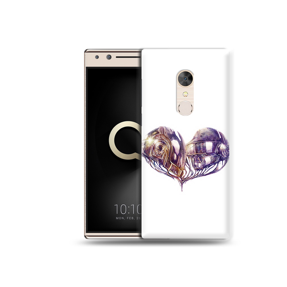 

Чехол MyPads Tocco для Alcatel 5 сердце абстракция (PT110913.675.596), Прозрачный, Tocco