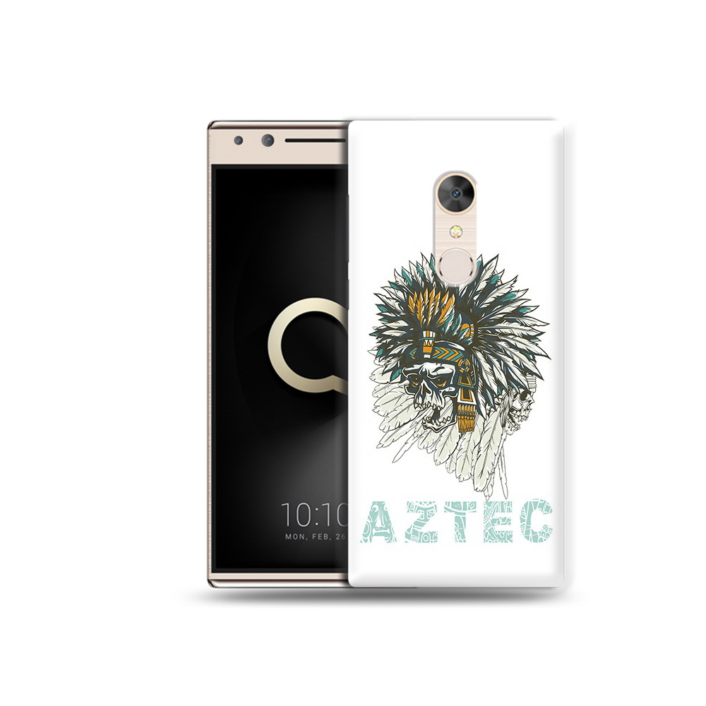 

Чехол MyPads Tocco для Alcatel 5 скелет индеец (PT110913.675.602), Прозрачный, Tocco