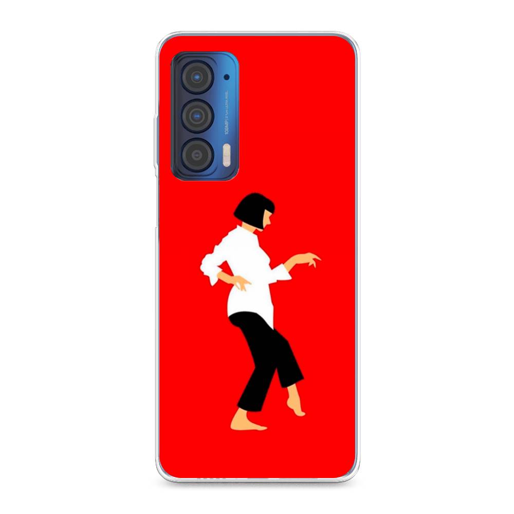 

Чехол Awog на Motorola Edge (2021) "Криминальное чтиво 1", Разноцветный, 242950-7