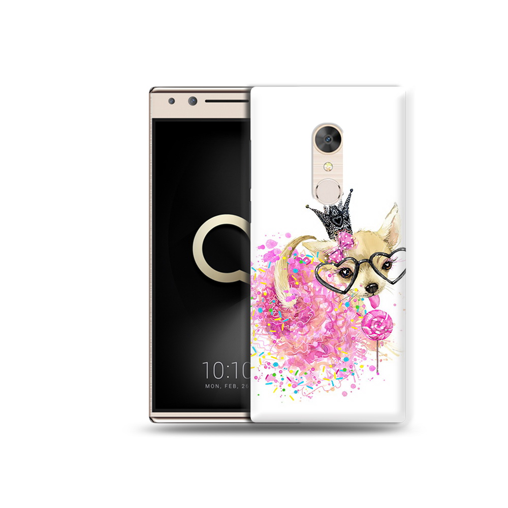 

Чехол MyPads Tocco для Alcatel 5 сладкая принцесса (PT110913.675.606), Прозрачный, Tocco