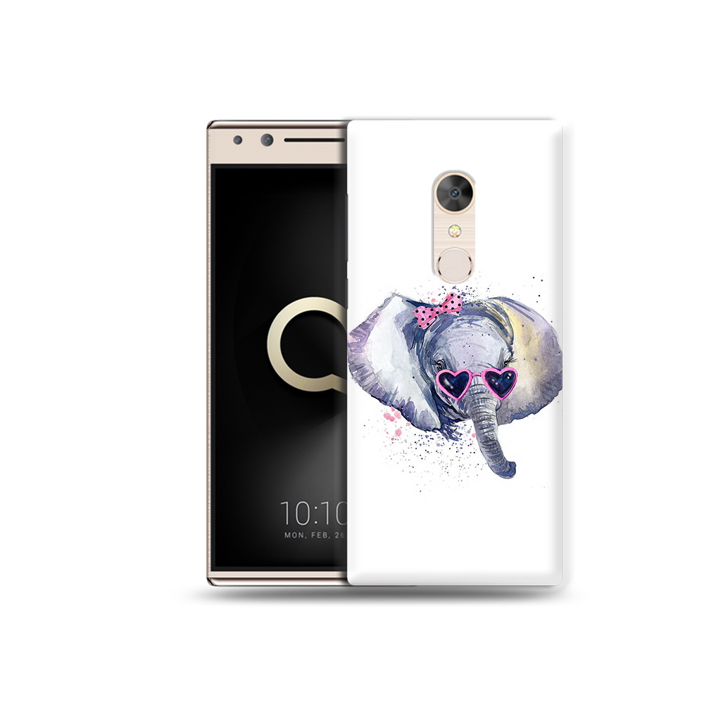 

Чехол MyPads Tocco для Alcatel 5 слоник в очках (PT110913.675.608), Прозрачный, Tocco