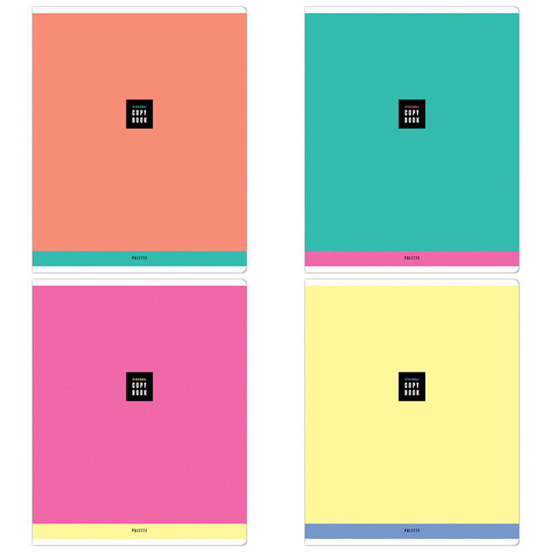 

Тетрадь 40л., А5, линия ArtSpace "Моноколор. Palette", эконом, (10шт.)