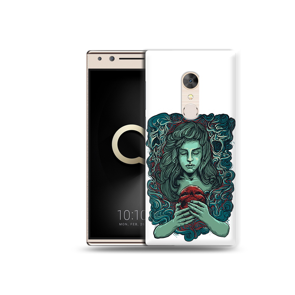 

Чехол MyPads Tocco для Alcatel 5 спящая девушка (PT110913.675.619), Прозрачный, Tocco