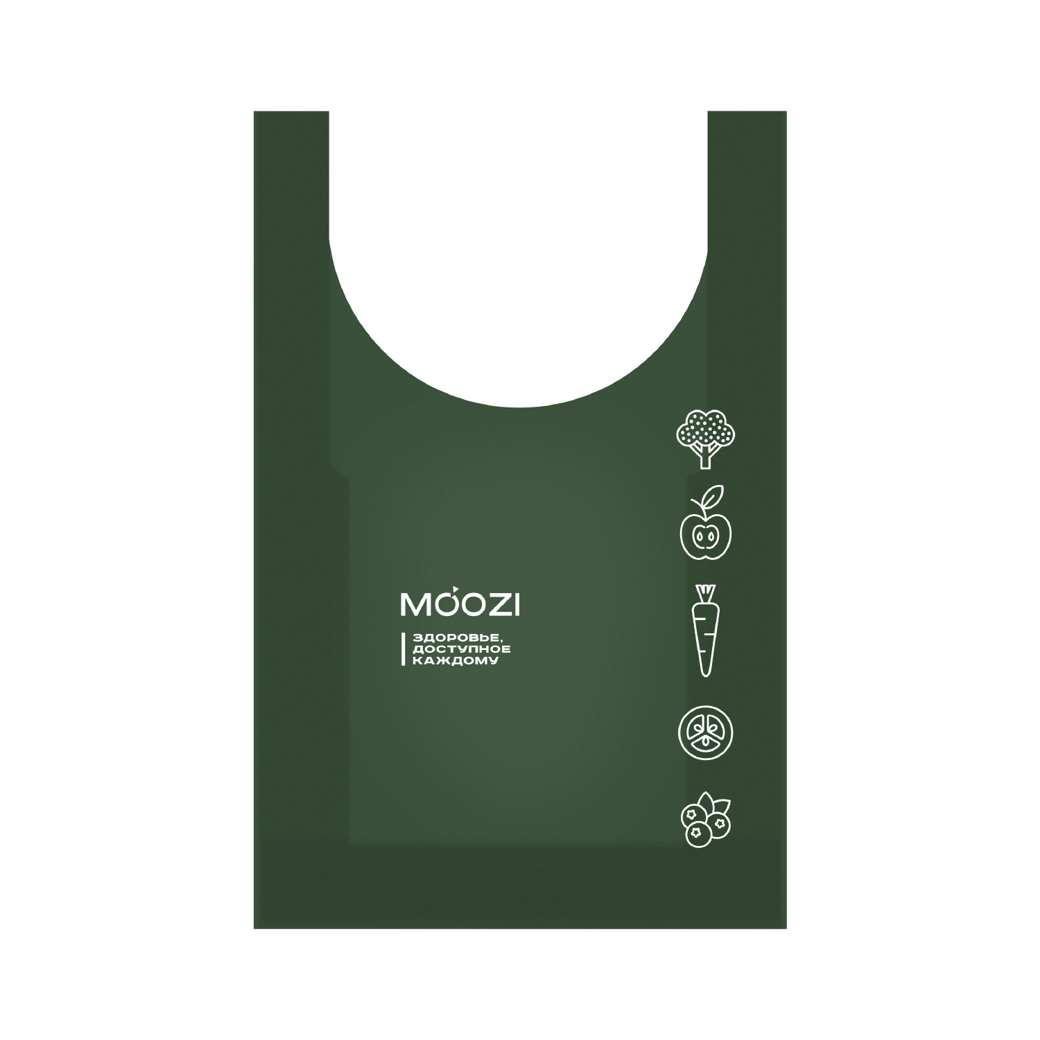 

Сумка матовая MOOZI Eco Bag 35х56 см TPU, MOOZI, цвет - болотный-770, Зеленый, FH-BAG-01