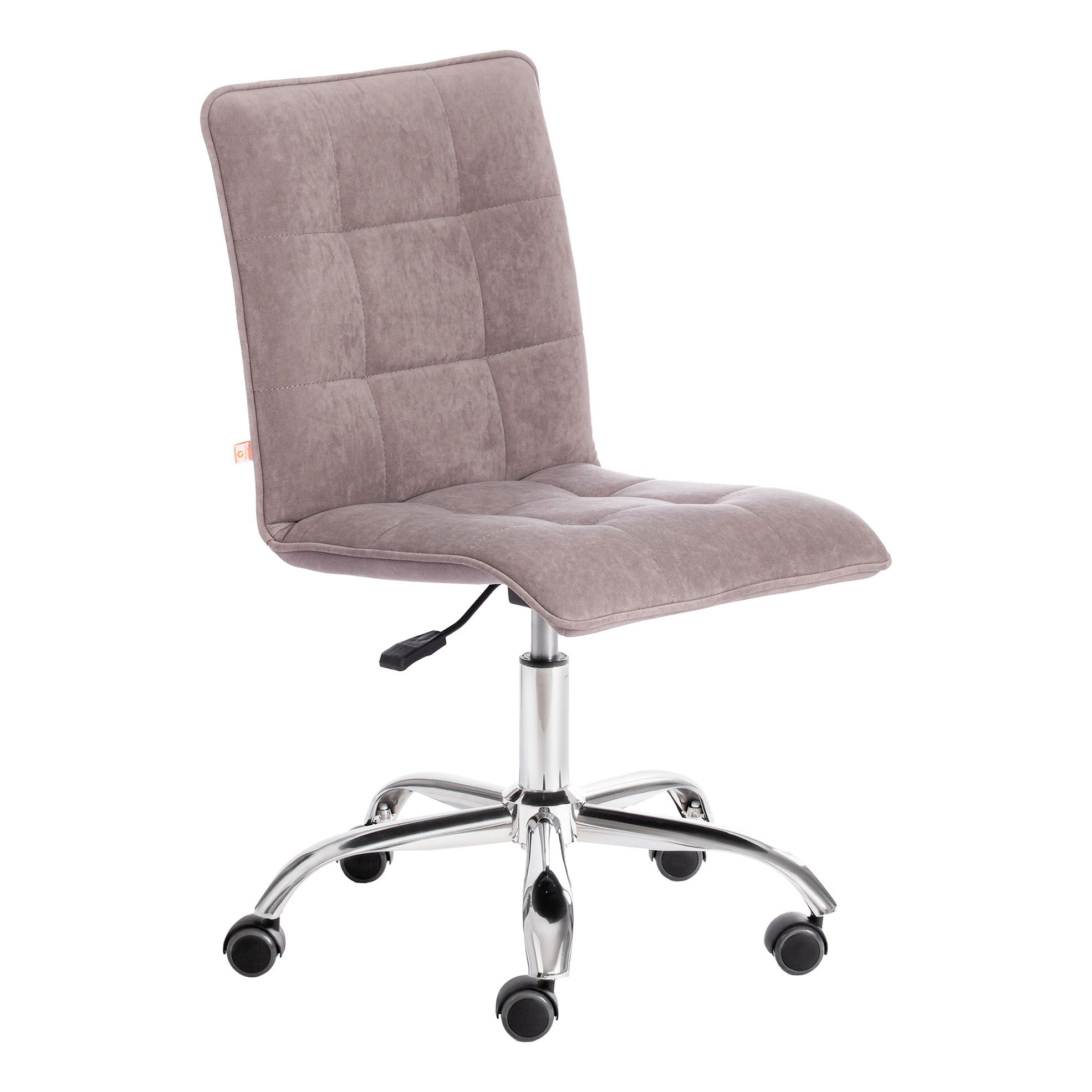 

Кресло офисное TetChair Zero Велюр Clermon светло-серое 40 х 45 х 96 см, Серый