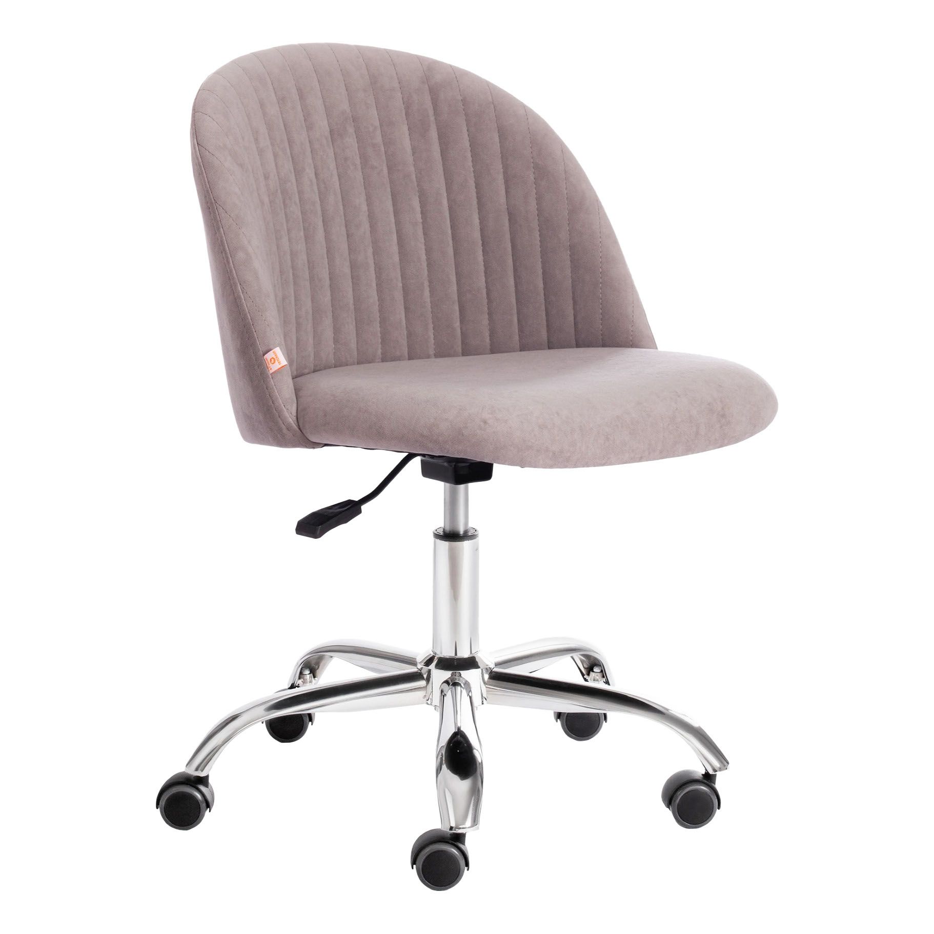 

Кресло офисное TetChair Melody Велюр Clermon светло-серое 50 х 45 х 75 см, Серый