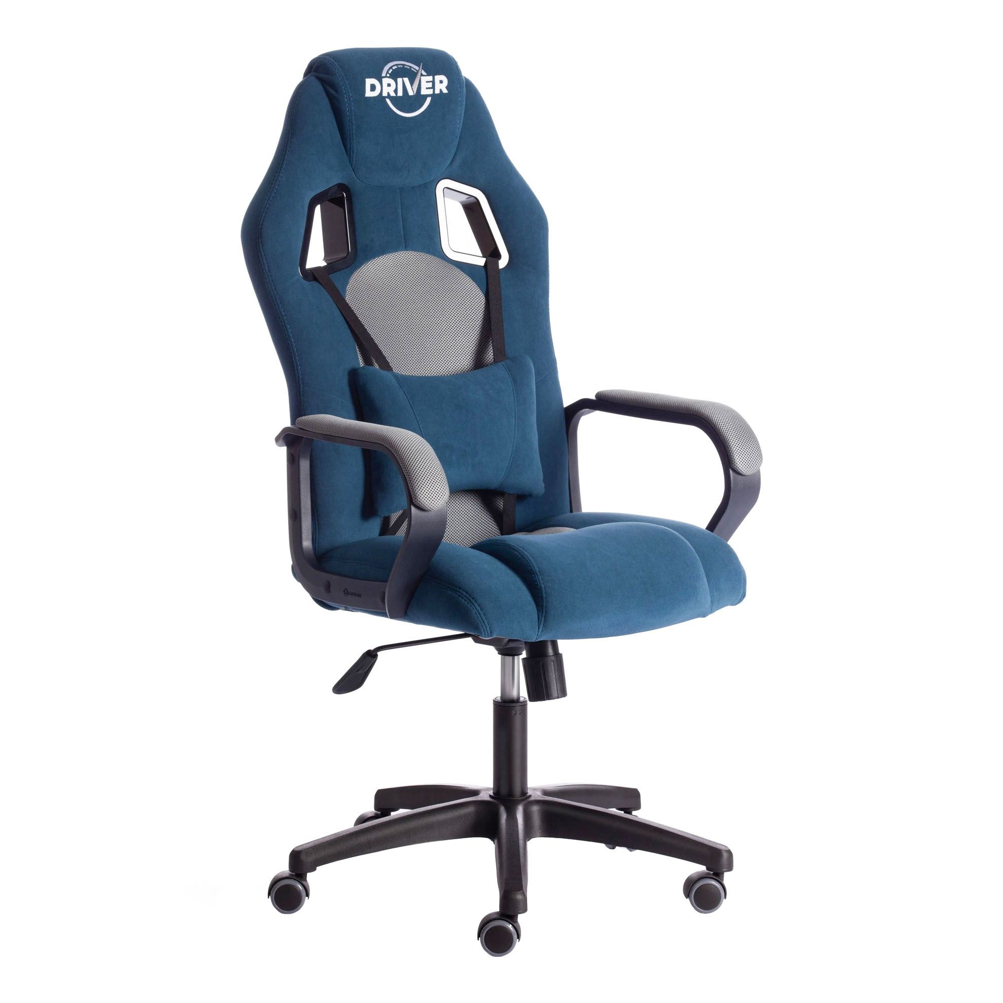 

Кресло офисное TetChair Driver серо-синее 55 х 49 х 126 см, Серый;синий