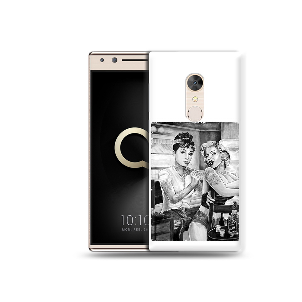 

Чехол MyPads Tocco для Alcatel 5 тату мастер (PT110913.675.637), Прозрачный, Tocco