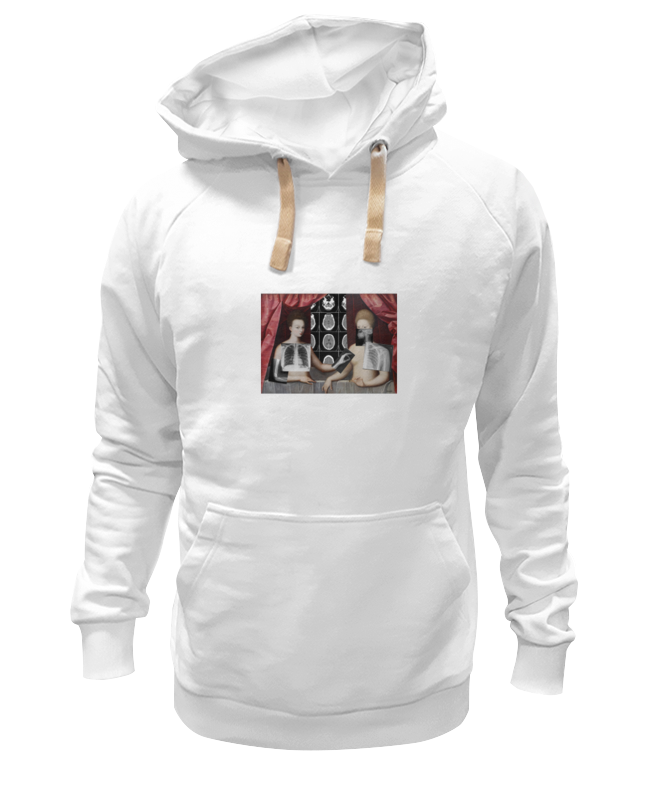 

Худи мужское Printio D' x-ray белое 2XL, Белый, D' x-ray