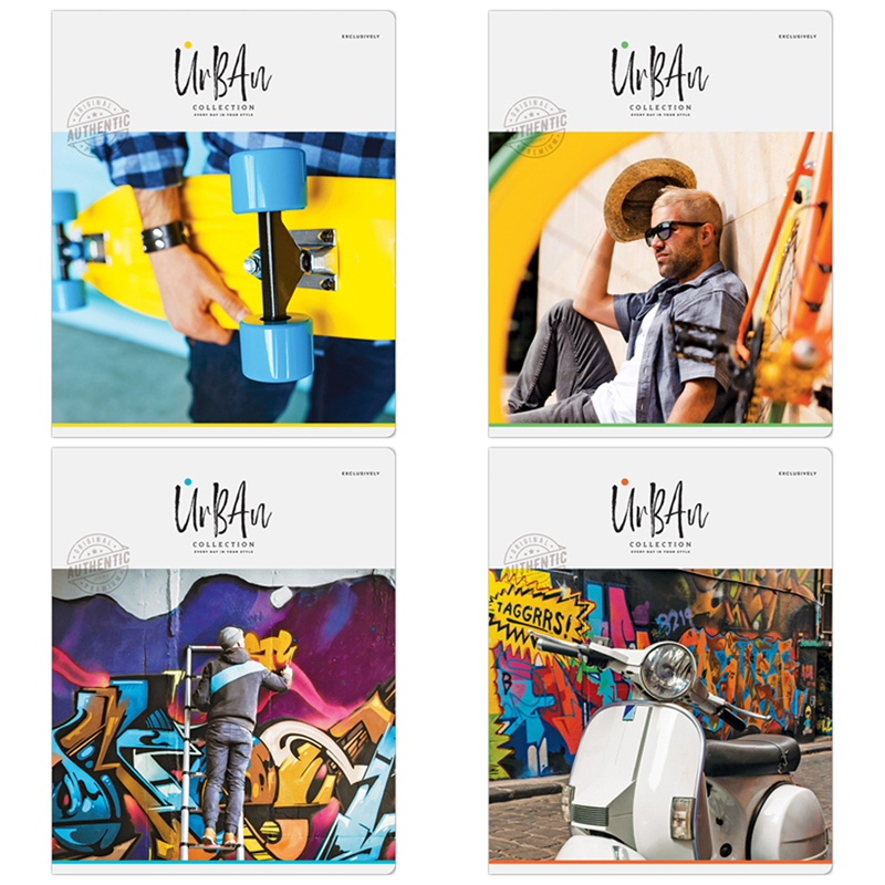 

Тетрадь 48л., А5, клетка ArtSpace "Стиль. Urban collection", эконом, (10шт.)