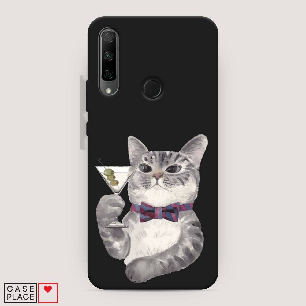 

Чехол Awog "Кот джентльмен" для Honor 9X Premium