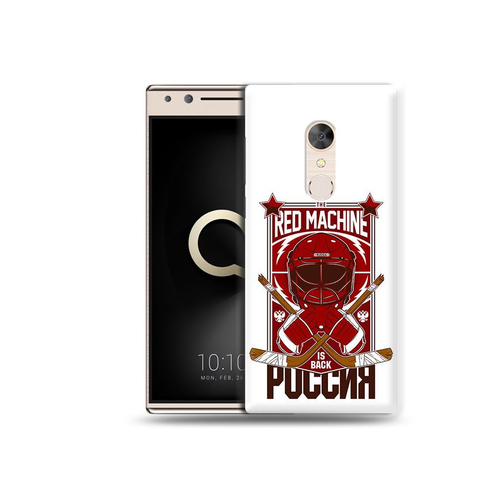 

Чехол MyPads Tocco для Alcatel 5 хоккей россия (PT110913.675.666), Прозрачный, Tocco