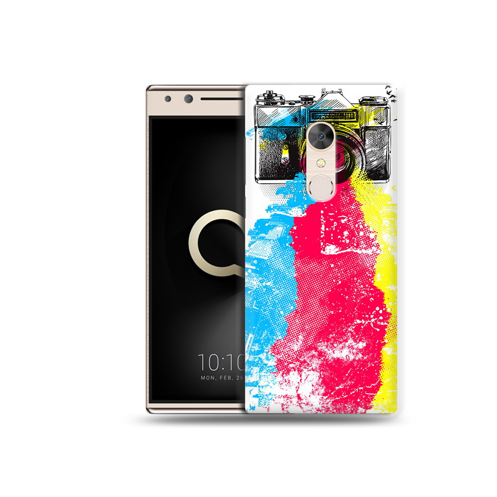 

Чехол MyPads Tocco для Alcatel 5 цветной фотоаппарат (PT110913.675.668), Прозрачный, Tocco