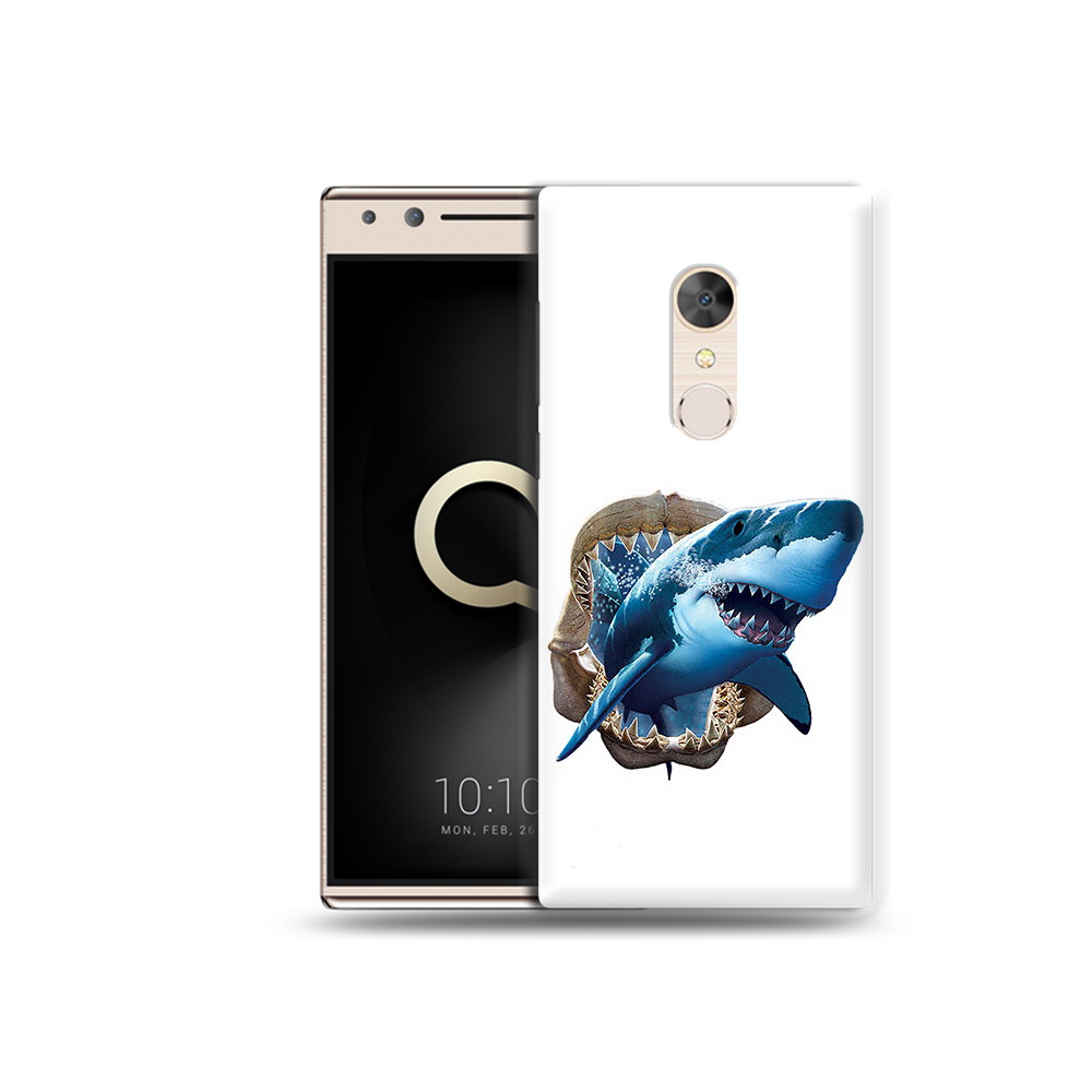 

Чехол MyPads Tocco для Alcatel 5 челюсти (PT110913.675.675), Прозрачный, Tocco