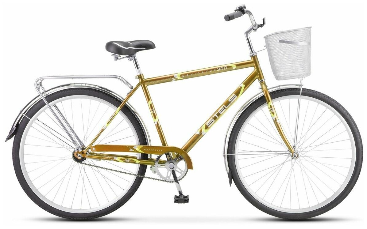 

Велосипед STELS NAVIGATOR-300 C (G) 28, колесо 28", рост 20", сезон 2023-2024, Коричневый