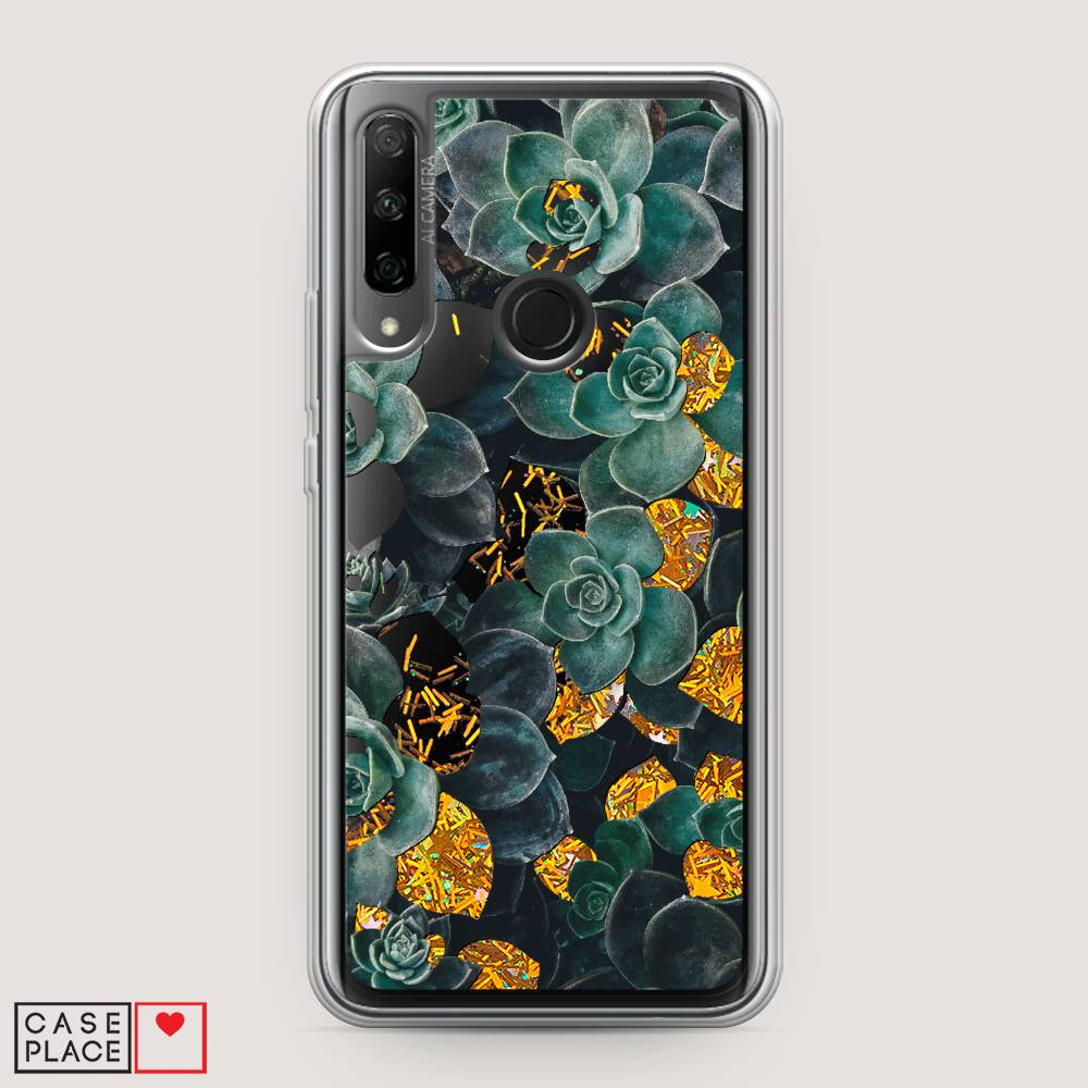 

Чехол Awog на Honor 9X Premium "Сукуленты цветные", Разноцветный, 610690-1
