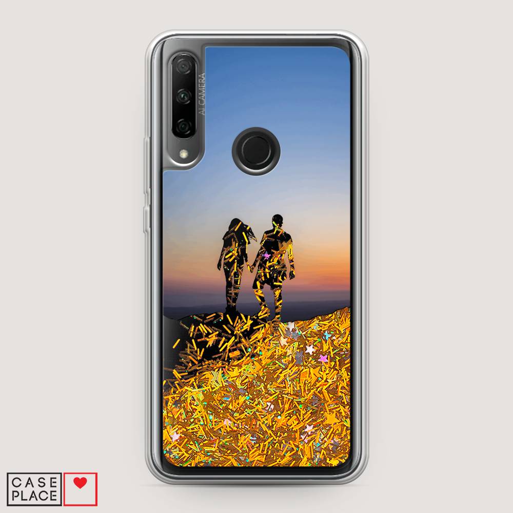 

Чехол Awog на Honor 9X Premium "Пара на краю света", Разноцветный, 610690-1