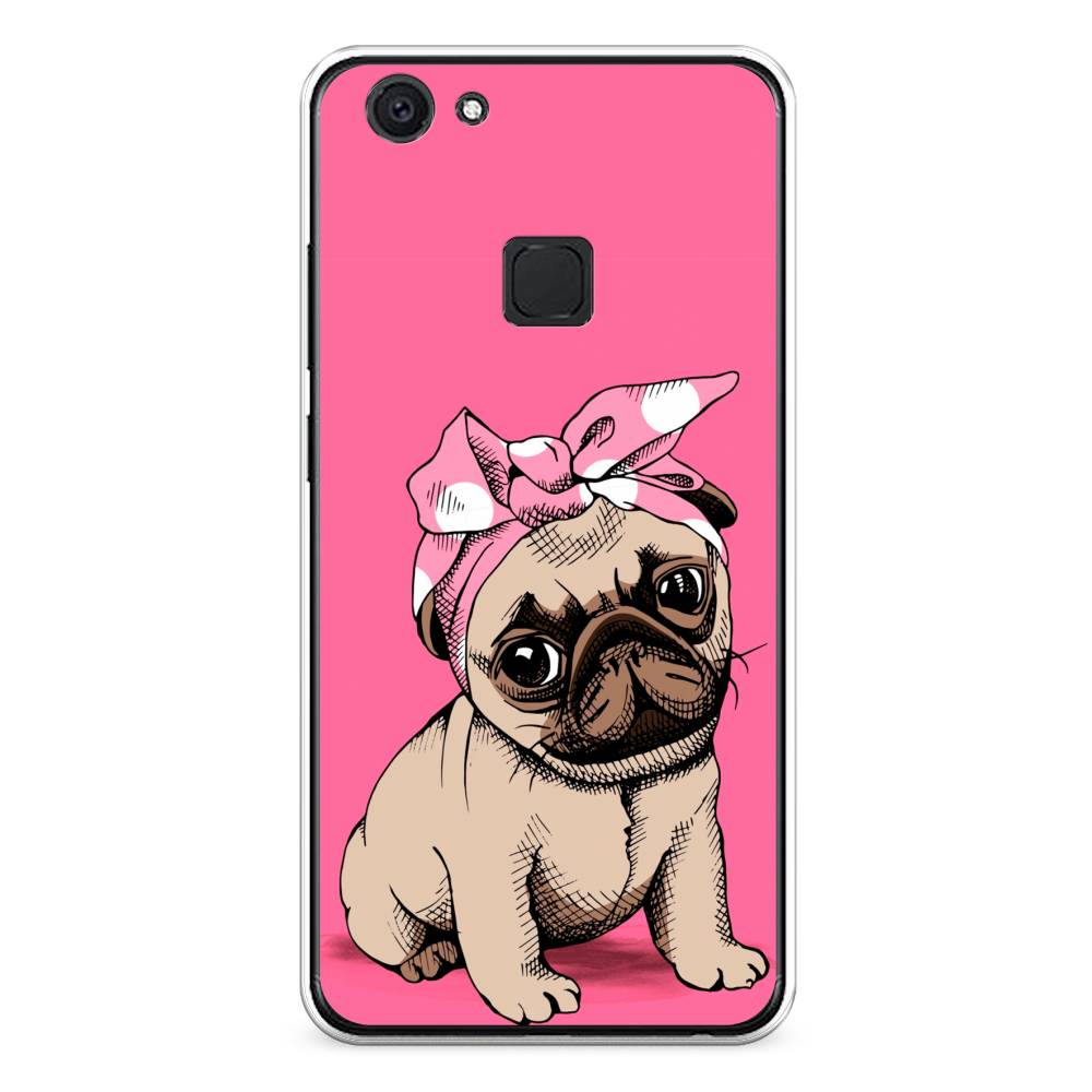 

Чехол Awog на Vivo V7 "Dog Pin-Up", Разноцветный, 260450-2