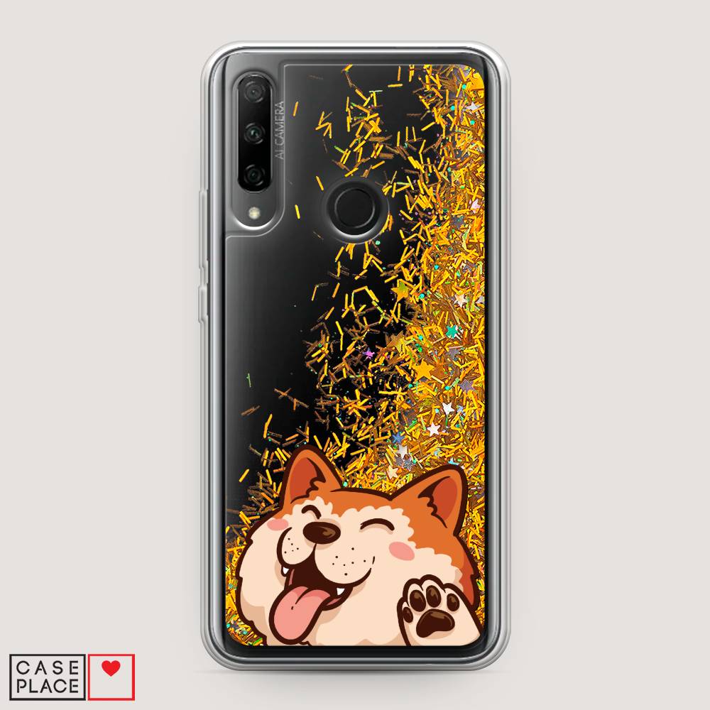 

Чехол Awog на Honor 9X Premium "Акита-ину машет", Разноцветный, 610690-1