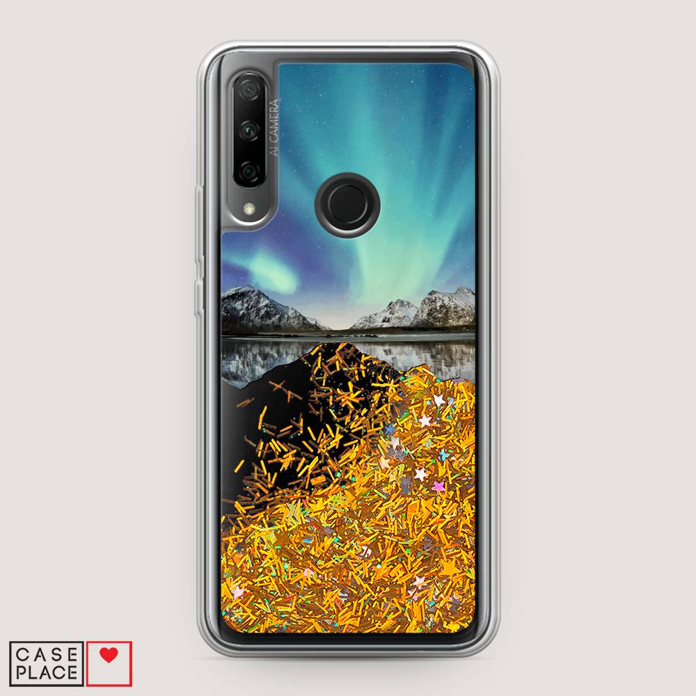 

Чехол Awog на Honor 9X Premium "Горное озеро и сияние", Разноцветный, 610690-1