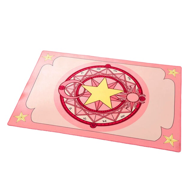 

Коврик с принтом по аниме "Сакура собирательница карт" (Cardcaptor Sakura) 100 на 180 см