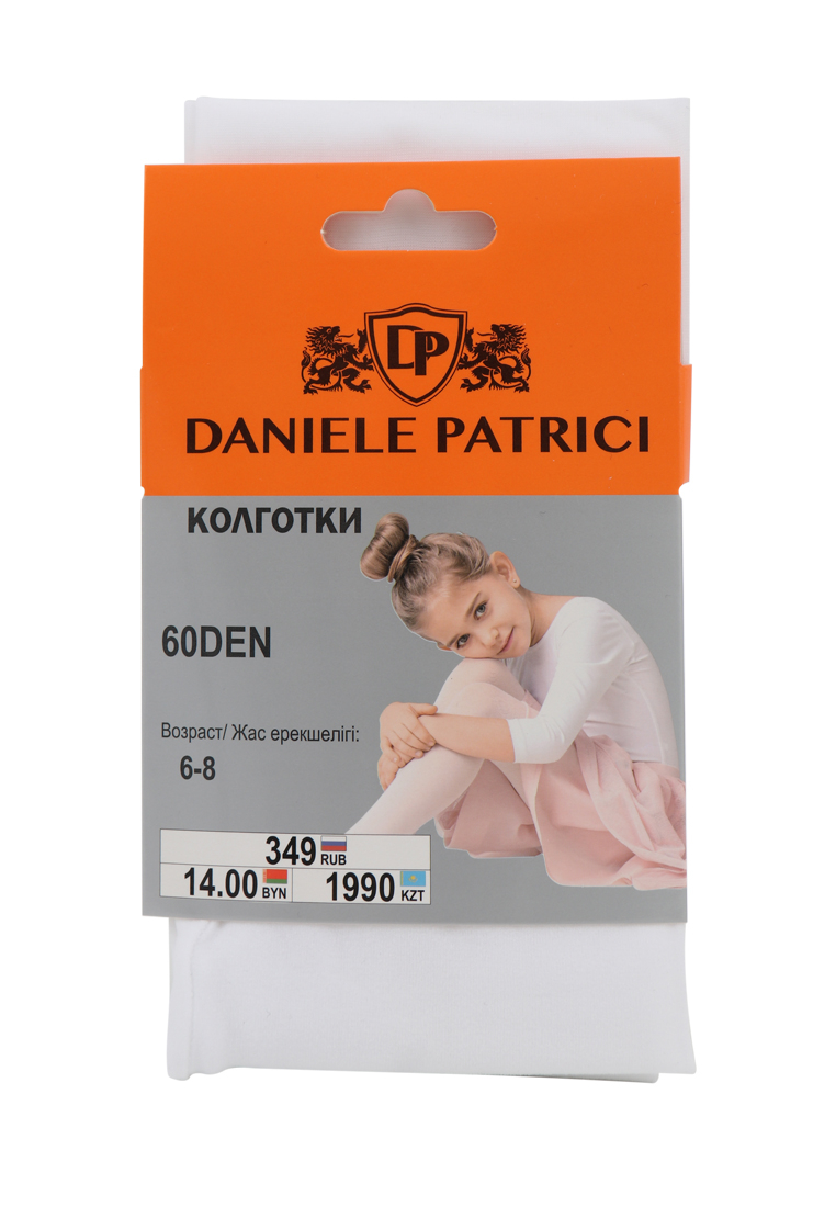 

Колготки детские Daniele Patrici A55217 цв. белый р. 116, A55217