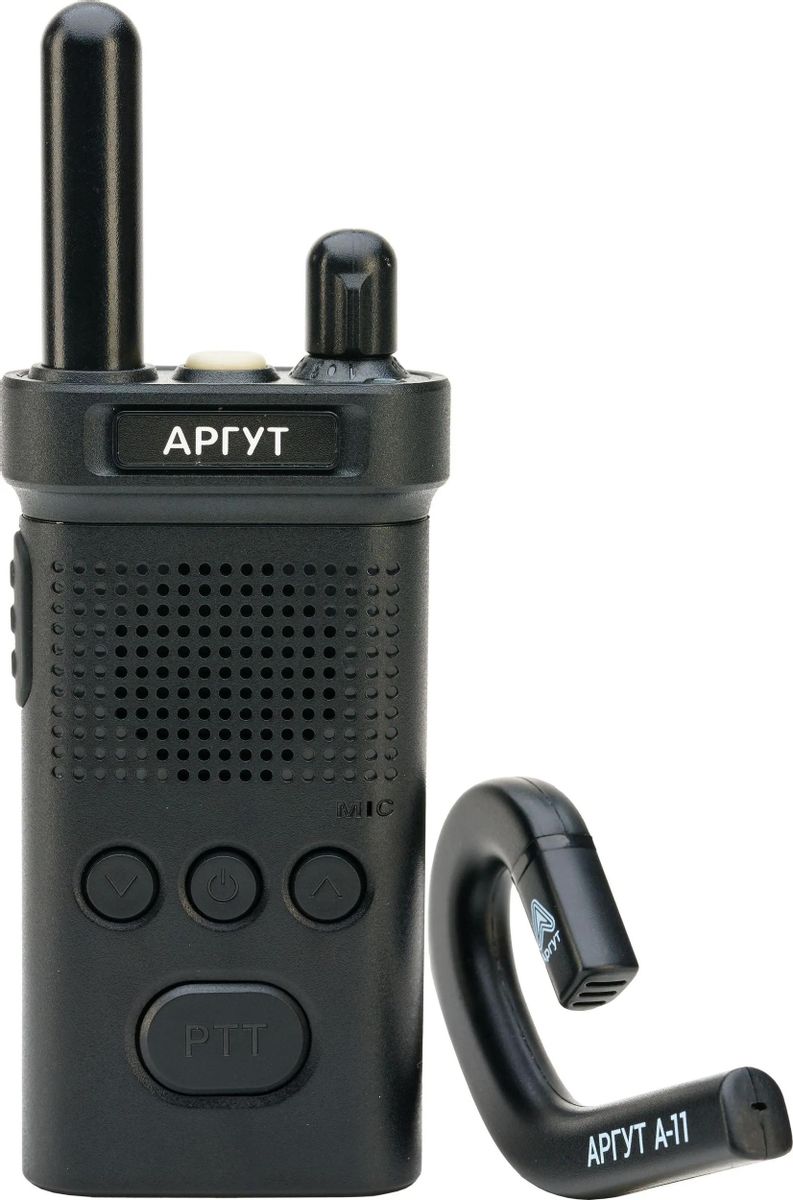 

Рация Аргут А-11 16кан. до 11 км, 1 шт. аккум. черный RU51033, А-11