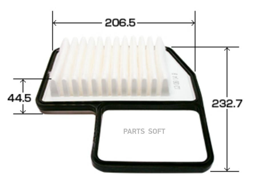 

VIC Фильтр воздушный VIC A976 SUZUKI ALTO '11- 1шт