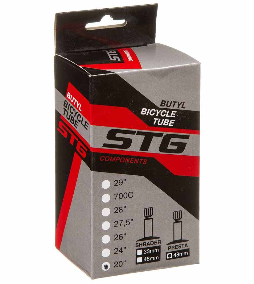 

Велосипедная камера STG Х95428 20", 1,95"-2,125", Черный, Х95428