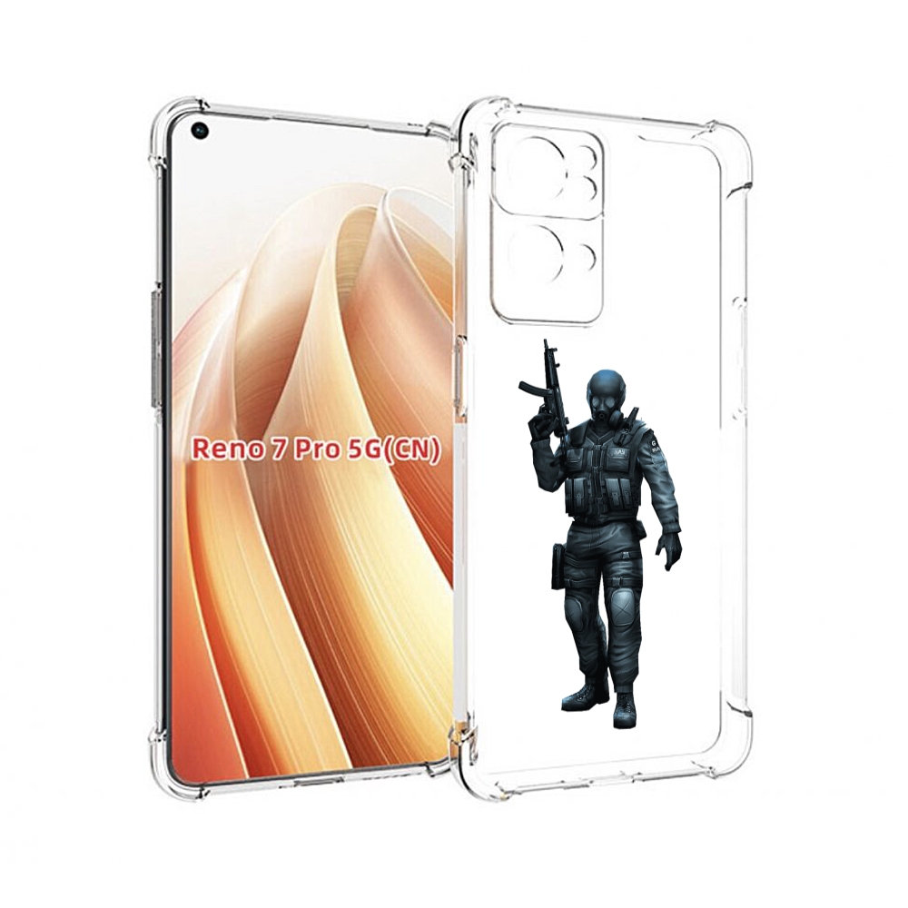 

Чехол MyPads crossfire для OPPO Reno7 Pro 5G, Прозрачный, Tocco