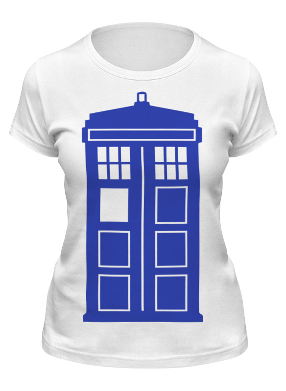 

Футболка женская Printio Tardis (тардис) белая L, Белый, Tardis (тардис)
