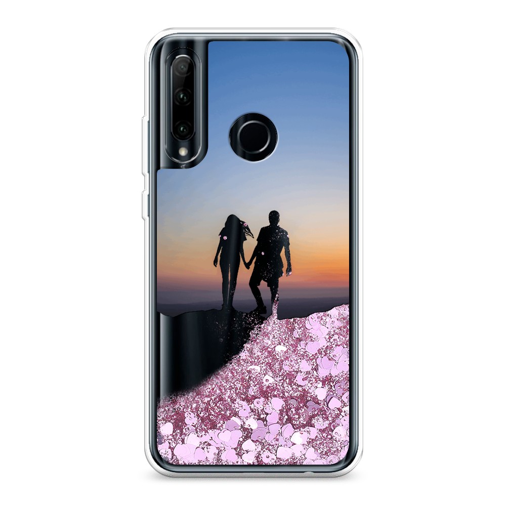 

Чехол Awog на Huawei P Smart Plus 2019/Honor 20 lite 2019/10i/20e "Пара на краю света", Разноцветный, 6104194-1