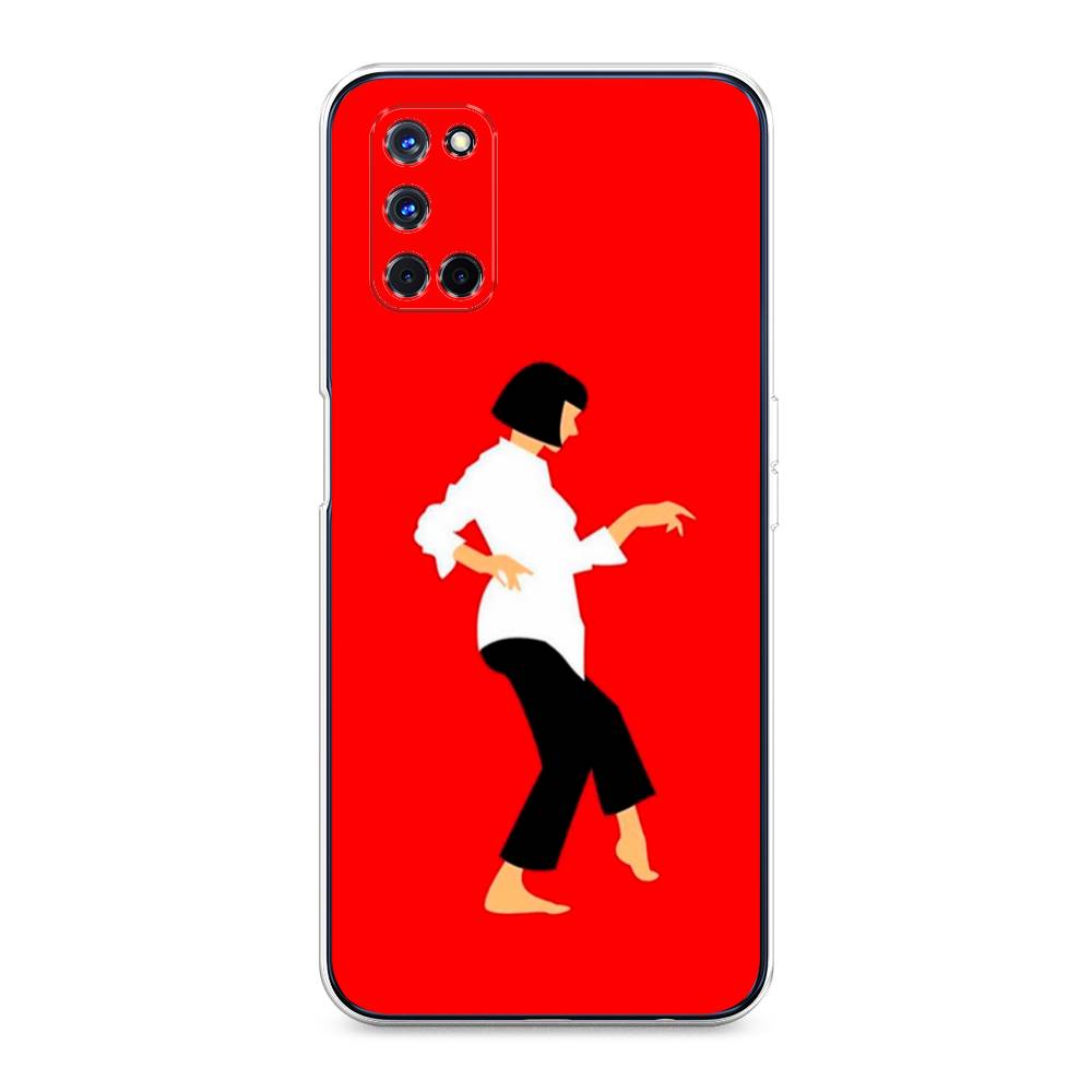 фото Силиконовый чехол "криминальное чтиво 1" на oppo a52 awog