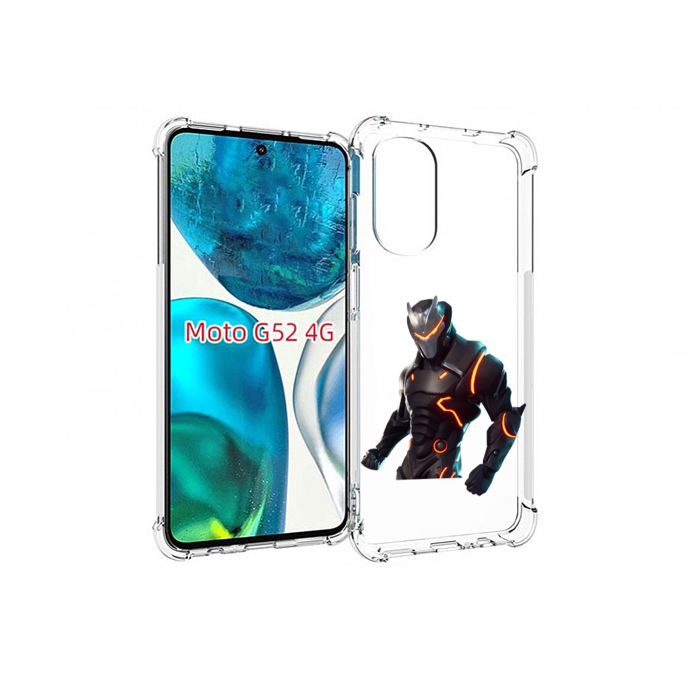 

Чехол MyPads fortnite-1 для Motorola Moto G82 / Moto G52, Прозрачный, Tocco