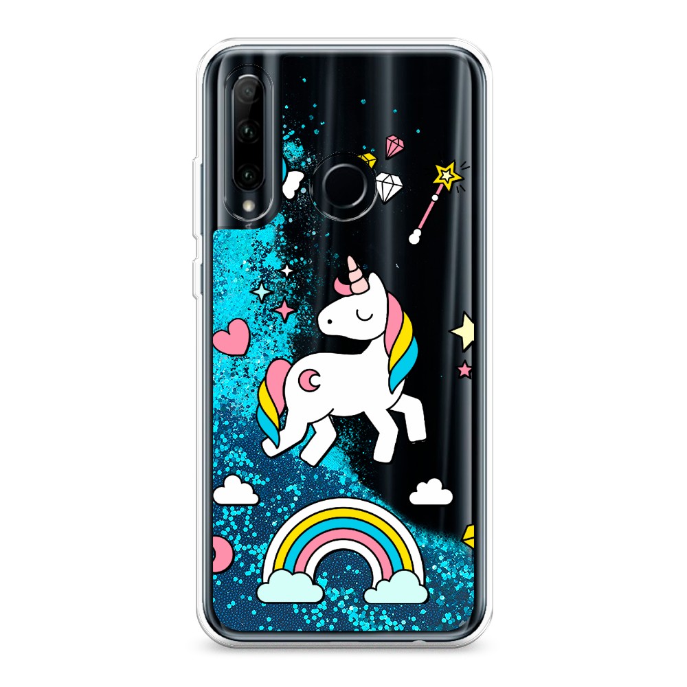 

Чехол Awog на Huawei P Smart Plus 2019/Honor 20 lite 2019/10i/20e "Принцесса единорог", Разноцветный, 6104193-1