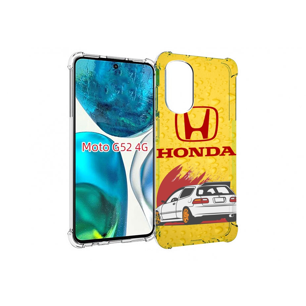 Чехол MyPads honda-motor для Motorola Moto G82 / Moto G52