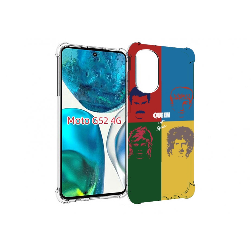 

Чехол MyPads hot space queen альбом для Motorola Moto G82 / Moto G52, Прозрачный, Tocco