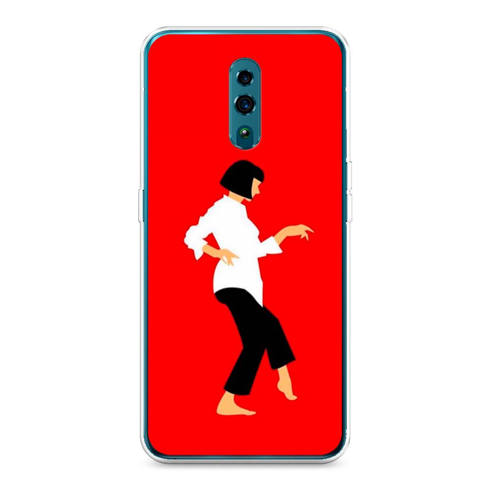 

Чехол Awog на Oppo Reno "Криминальное чтиво 1", Разноцветный, 250750-7