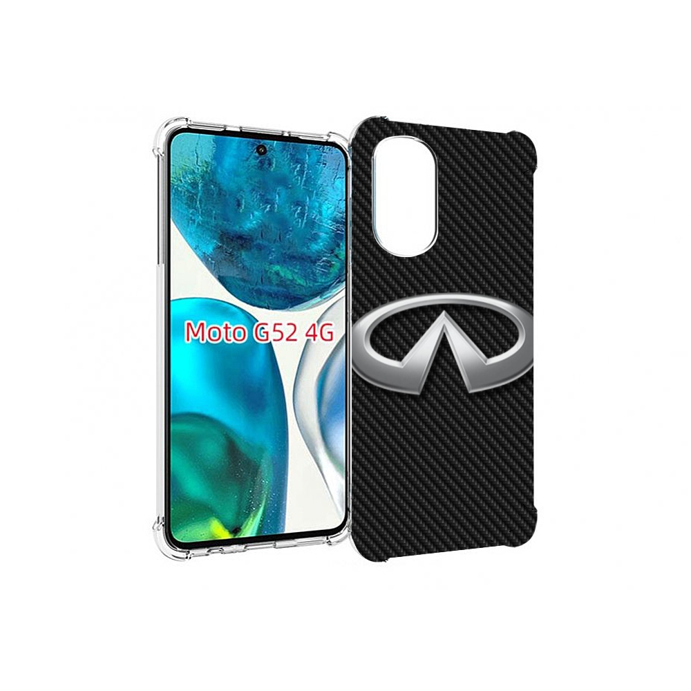 

Чехол MyPads infiniti-2 мужской для Motorola Moto G82 / Moto G52, Прозрачный, Tocco