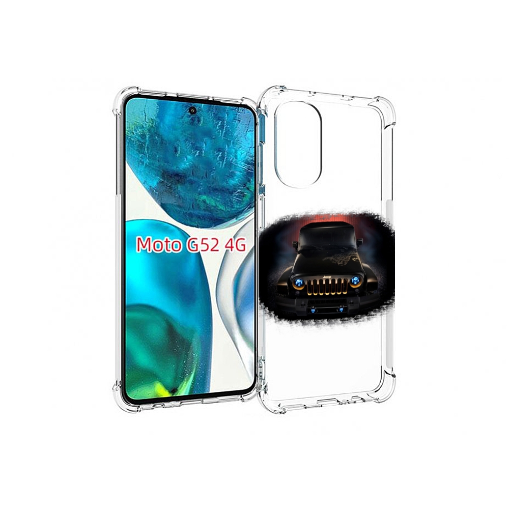 

Чехол MyPads jeep 2 для Motorola Moto G82 / Moto G52, Прозрачный, Tocco