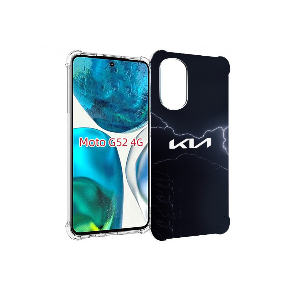 

Чехол MyPads kia 2 для Motorola Moto G82 / Moto G52, Прозрачный, Tocco