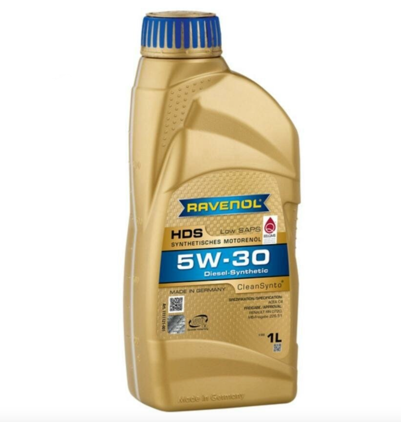 

Моторное масло Ravenol HDS 5W30 1л