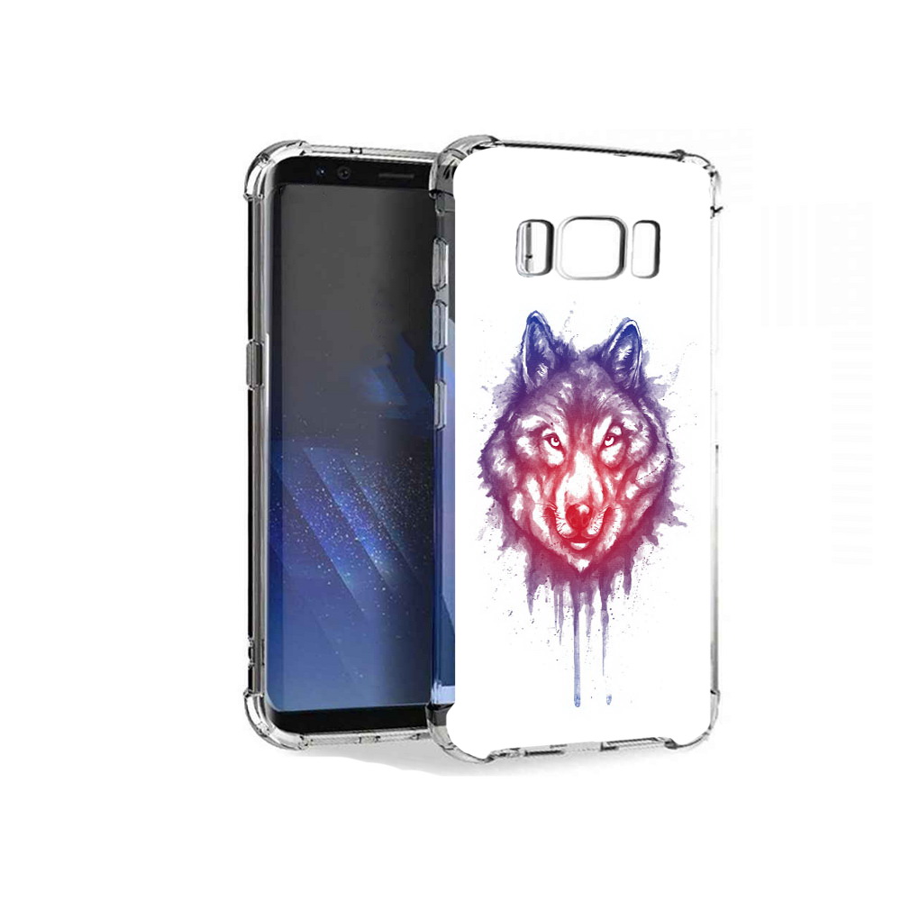 

Чехол MyPads Tocco для Samsung Galaxy S8+ пушистый волк, Tocco