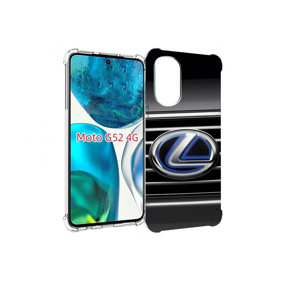

Чехол MyPads lexus-2 для Motorola Moto G82 / Moto G52, Прозрачный, Tocco