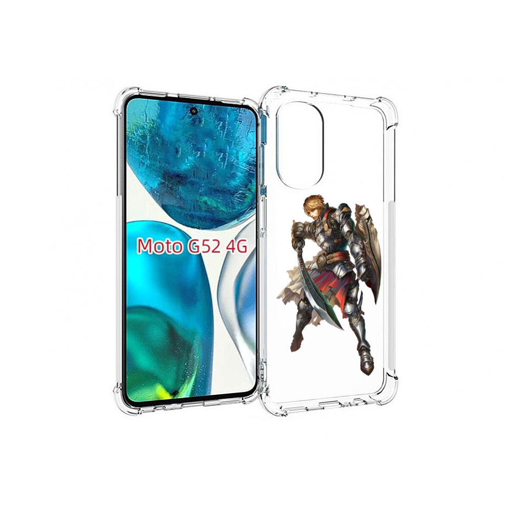 

Чехол MyPads lineage-2 для Motorola Moto G82 / Moto G52, Прозрачный, Tocco