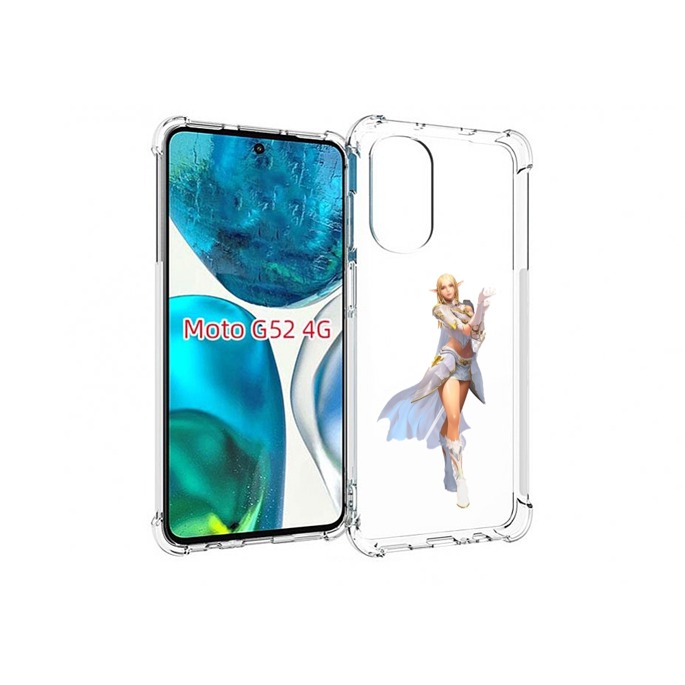 

Чехол MyPads lineage для Motorola Moto G82 / Moto G52, Прозрачный, Tocco