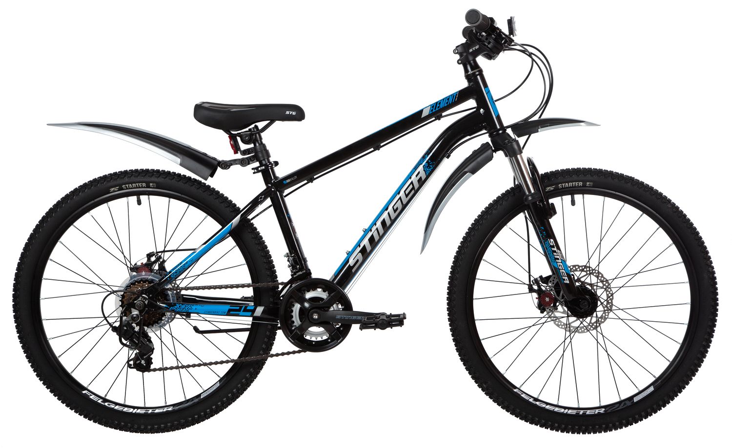

Велосипед Stinger Element 24 2022 14" BK, Element