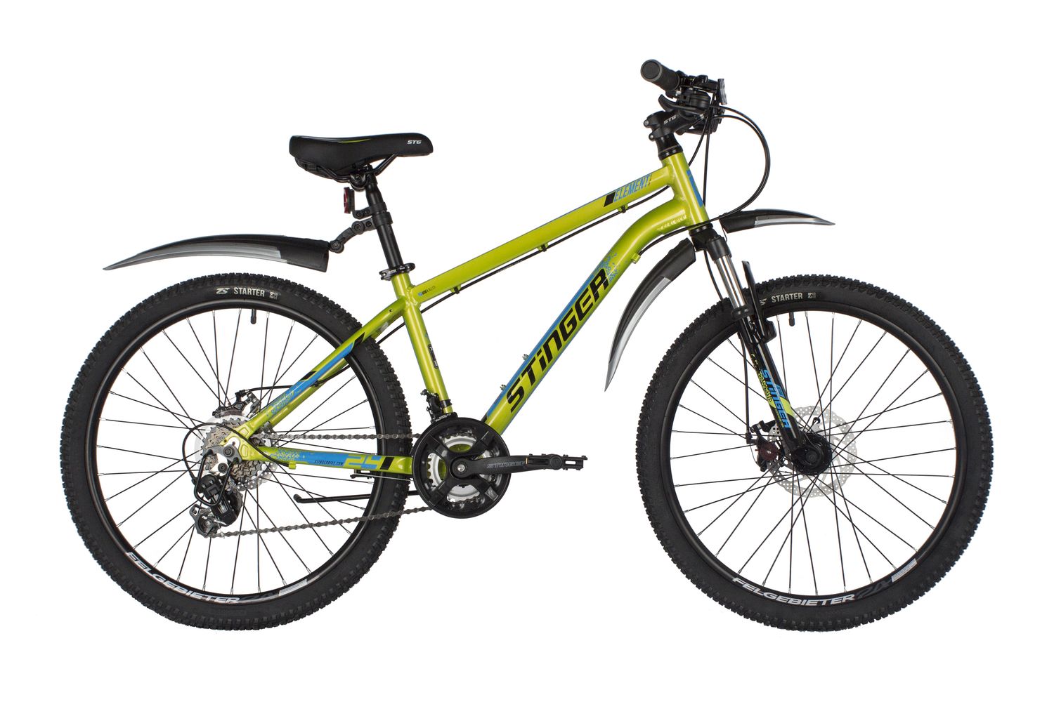 

Велосипед Stinger Element 24 2022 14" GN, Element