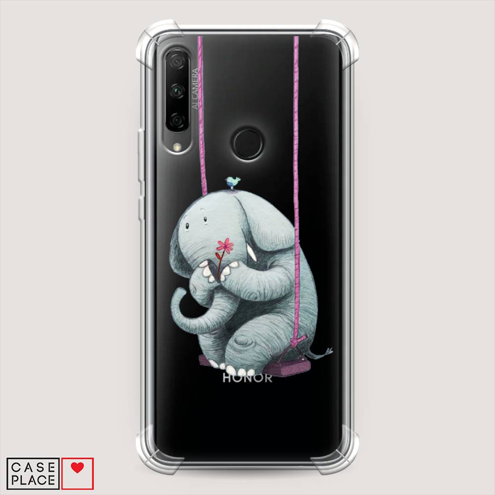 

Чехол Awog на Honor 9X Premium "Грустный слоник", Разноцветный, 610651-1