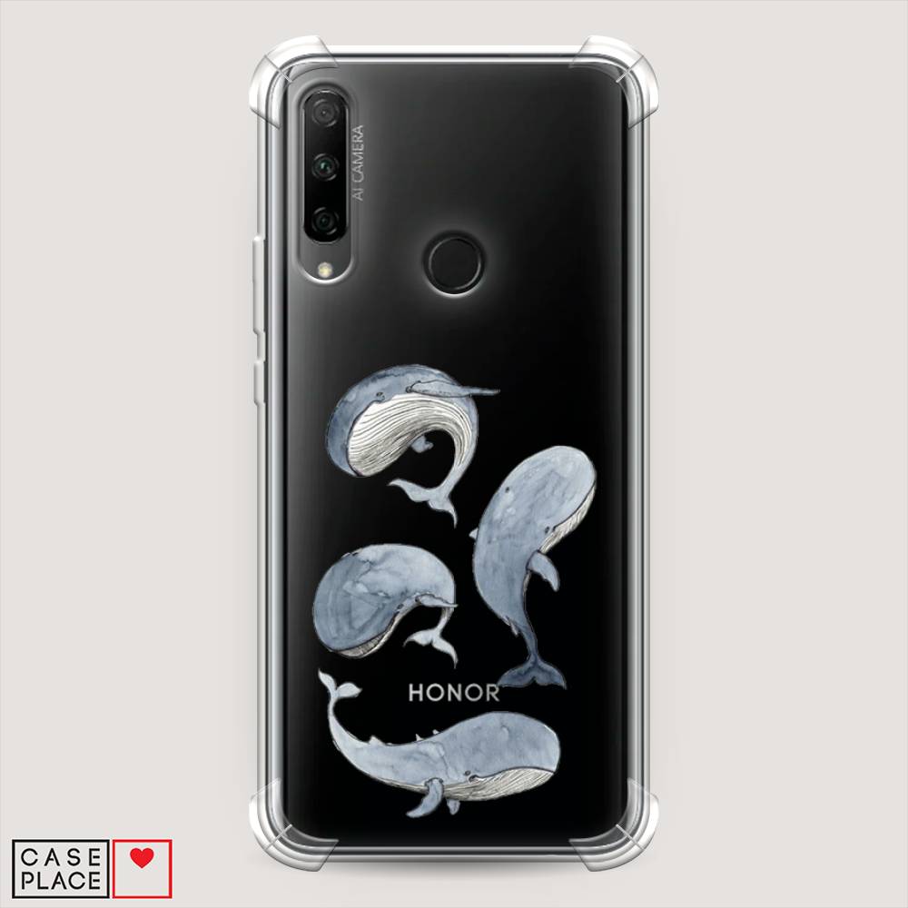 

Чехол Awog на Honor 9X Premium "Киты", Разноцветный, 610651-1